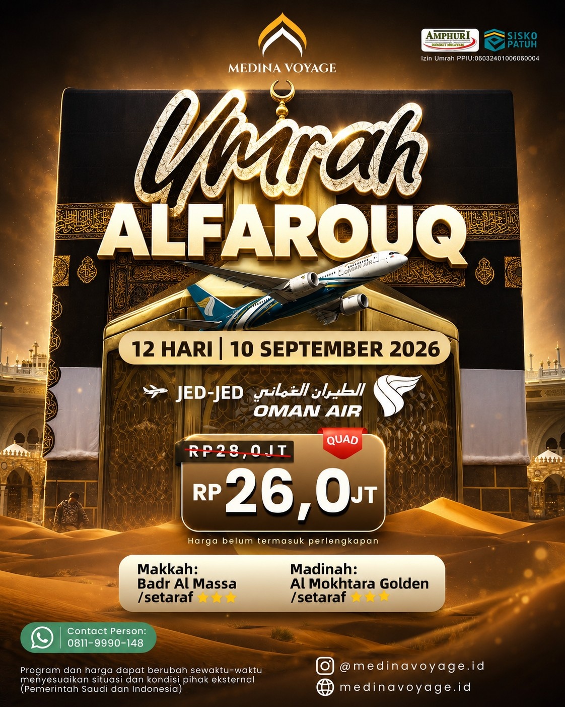 Umrah 12 hari